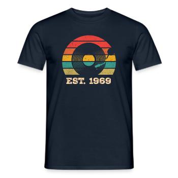 1969 Vintage - Men's T-Shirt - navy - Front - AI Model Male 178 light (178cm)