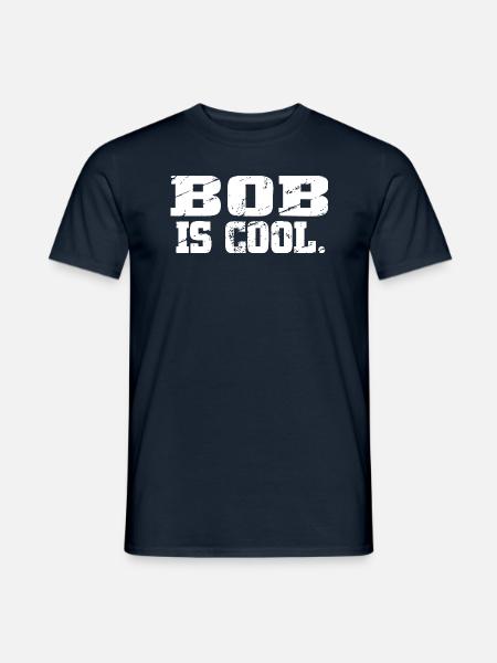 Bob - Bobsport - Bobfahrer - Bobbahn - Männer T-Shirt - Navy