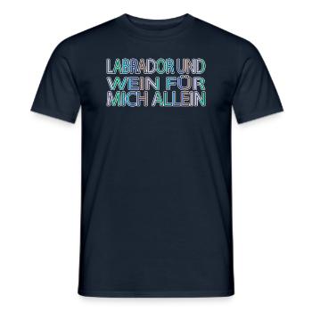 frankreich welpe aqua igittigitt chihuahua - Männer T-Shirt - Navy - Vorne - AI Model Male 178 light (178cm)