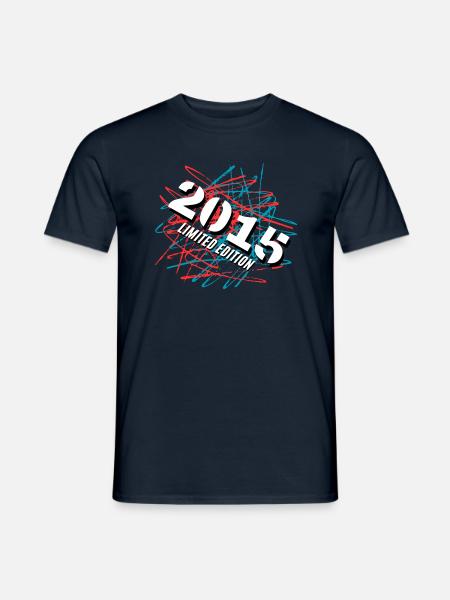 2015 Limited Edition - Männer T-Shirt - Navy