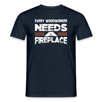 birthday gift gift idea - Männer T-Shirt - Navy - Vorne - AI Model Male 178 light (178cm)