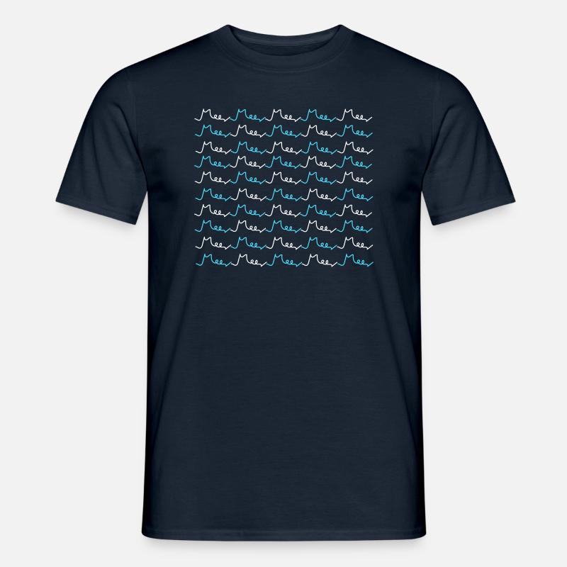Typographie maritime - T-shirt homme - marine