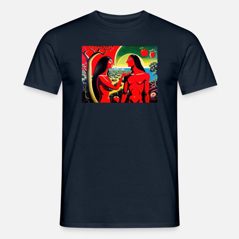 Verlorenes Paradies #4 - Männer T-Shirt - Navy