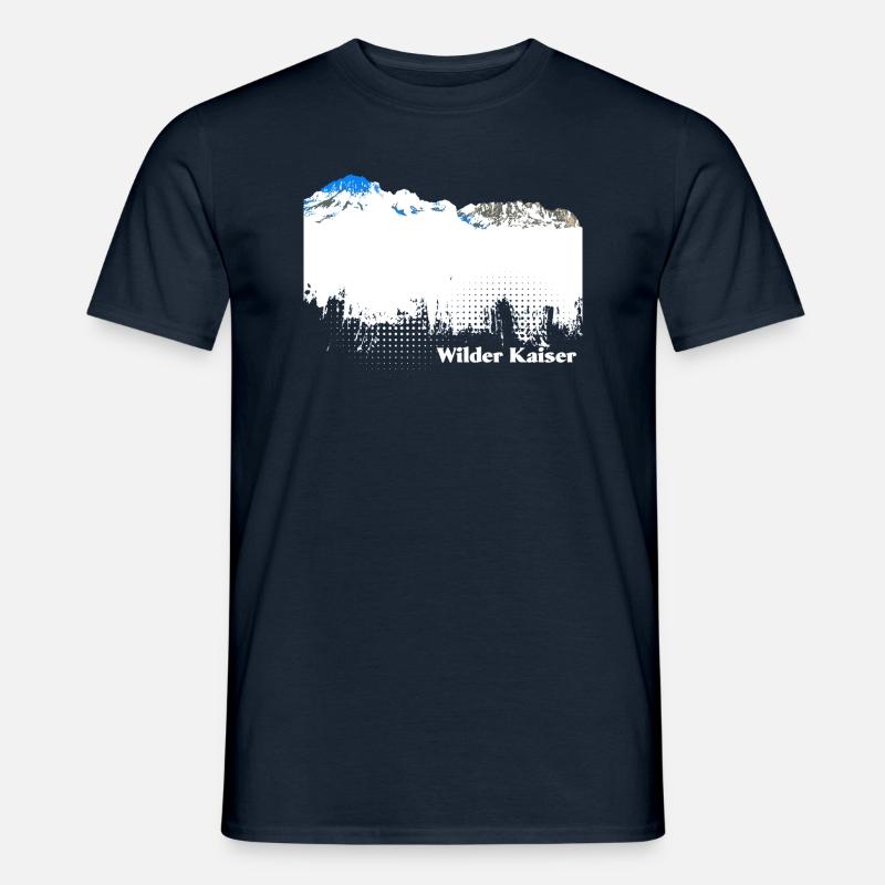 Wilder Kaiser - Männer T-Shirt - Navy