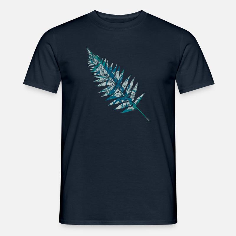 Farn - Männer T-Shirt - Navy