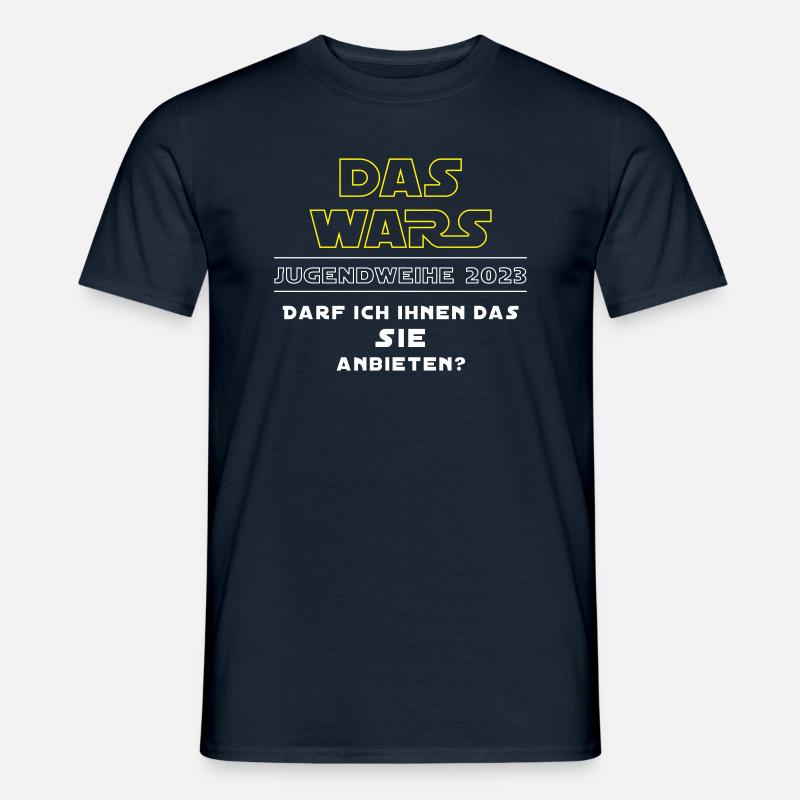 Jugendweihe 2023 - Jugendweihefeier Geschenk - Männer T-Shirt - Navy