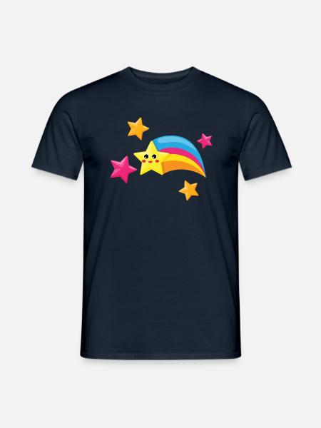 Shooting star - Men's T-Shirt - navy