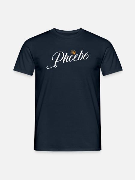 Phoebe Nimi naisille Lapset Pikkulapset - Phoebe - T-shirt herr - marinblå