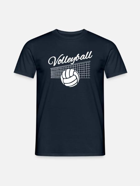Cadeau Homme Volley-ball Volleyeur Anniversaire - T-shirt homme - marine