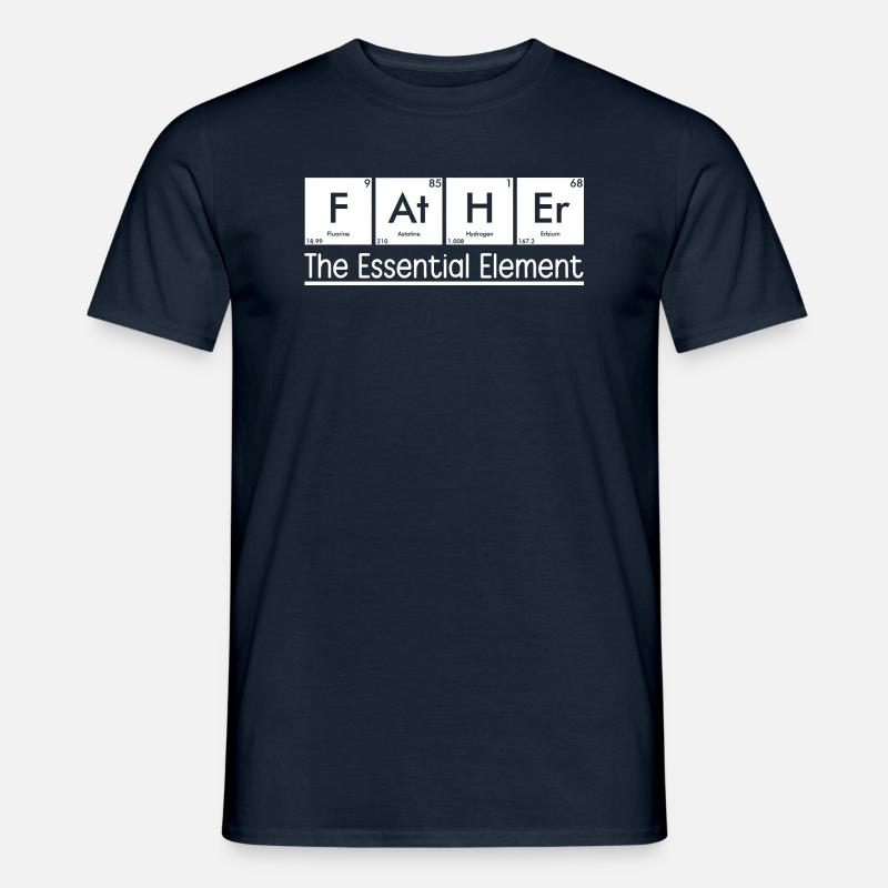 Father the essential element - Men’s T-shirt - navy