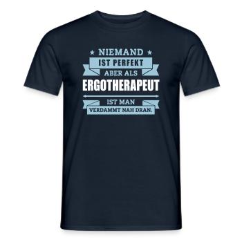 Funshirt Ergotherapeut - Männer T-Shirt - Navy - Vorne - AI Model Male 178 light (178cm)