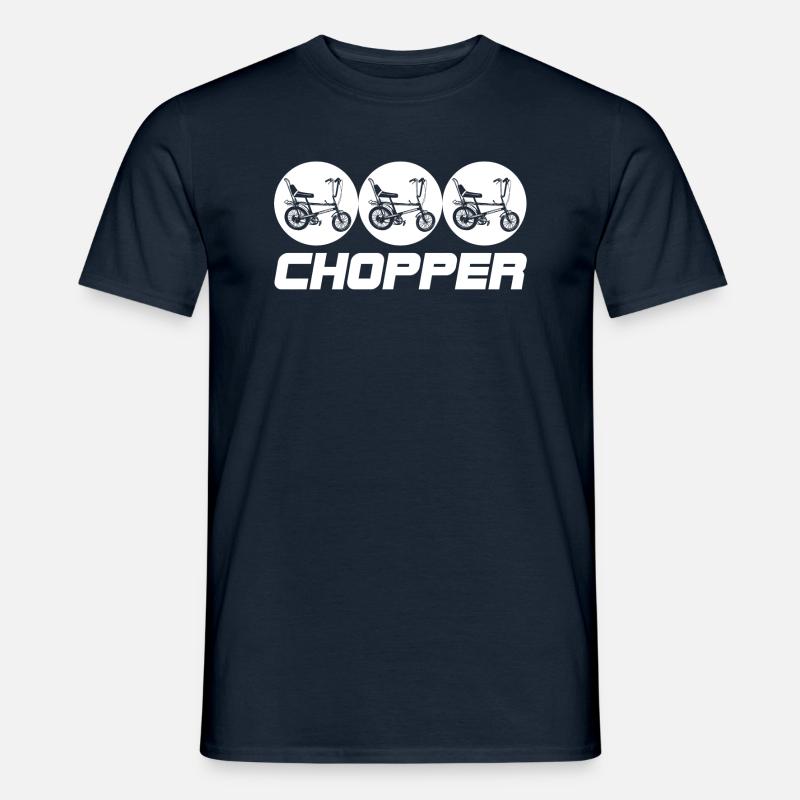 Chopper - Männer T-Shirt - Navy
