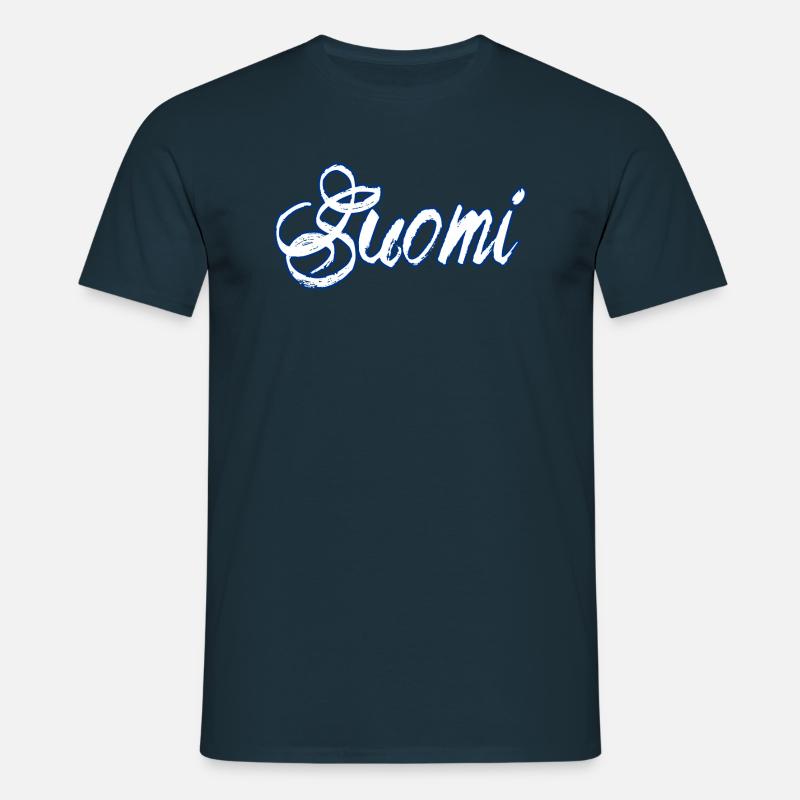 Finnish - Men's T-Shirt - navy