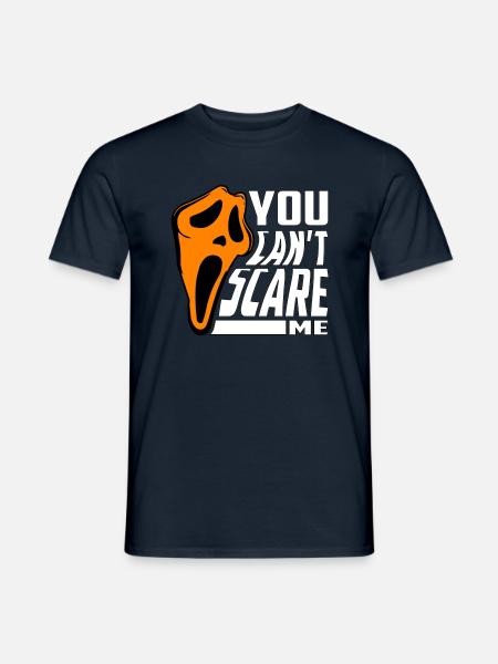 Scare Design Monster Mask - Men's T-Shirt - navy