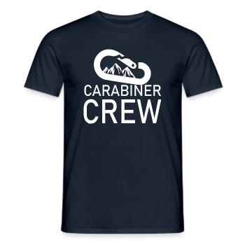 Bouldern Klettern Climbing - Männer T-Shirt - Navy - Vorne - AI Model Male 178 light (178cm)