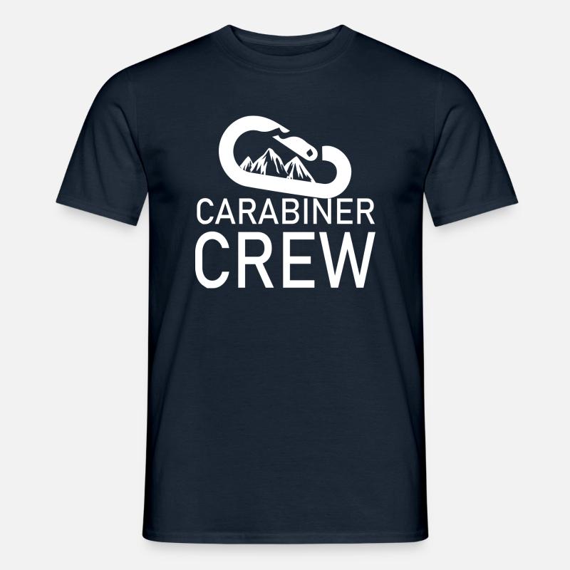 Bouldern Klettern Climbing - Männer T-Shirt - Navy