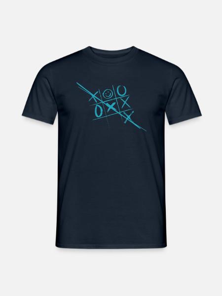XOXO - Männer T-Shirt - Navy