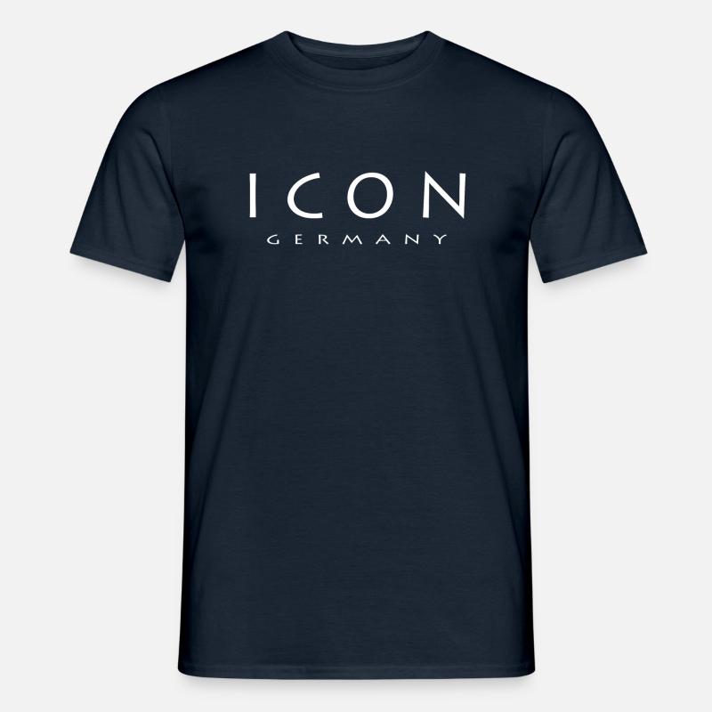 ICON Germany - Männer T-Shirt - Navy