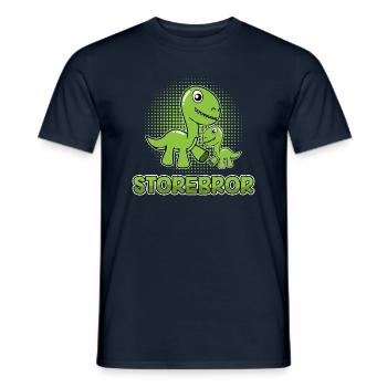 STOREBROR bytheManzanita's - Men's T-Shirt - navy - Front - AI Model Male 178 light (178cm)