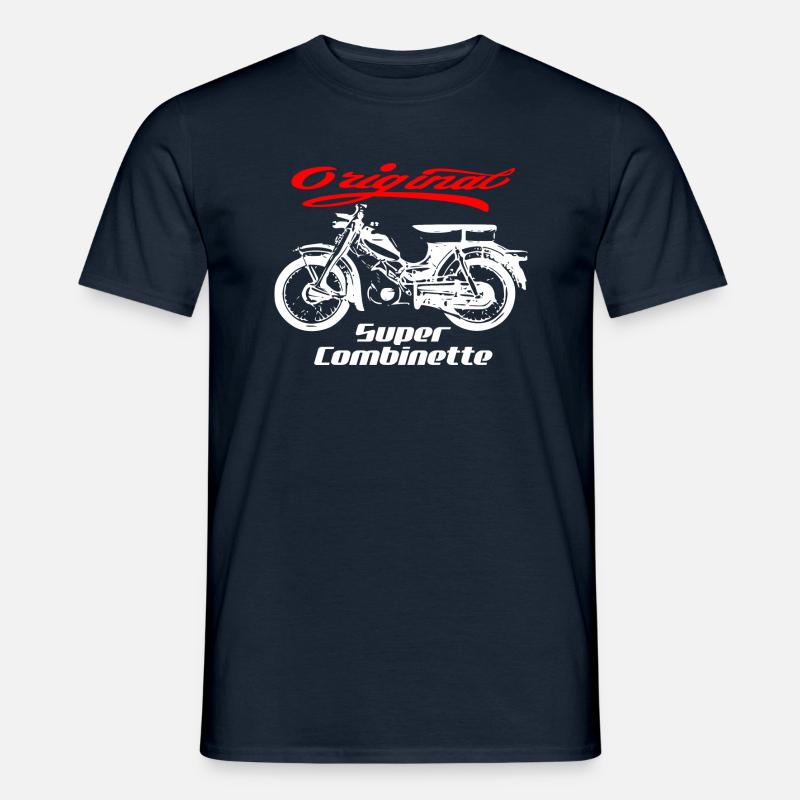 Zündapp Super Cobinette Moped Kult - Männer T-Shirt - Navy