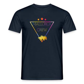 Équipage à Majorque - T-shirt homme - marine - Devant - AI Model Male 178 light (178cm)