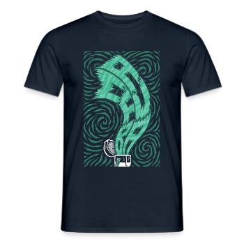 Mafuba - Männer T-Shirt - Navy - Vorne - AI Model Male 178 light (178cm)