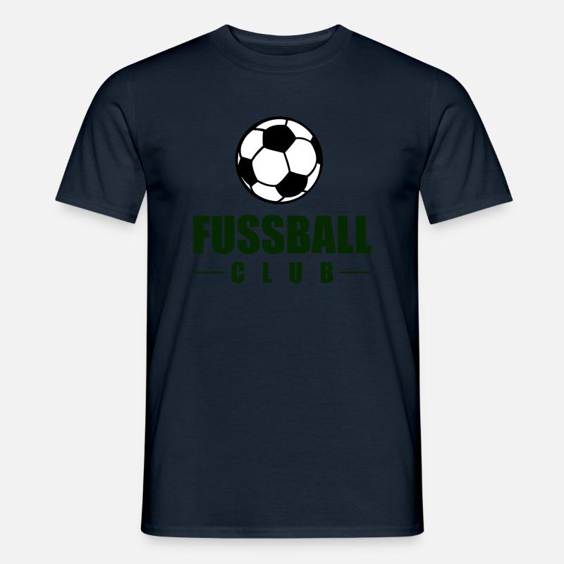 fussball club - Männer T-Shirt - Navy