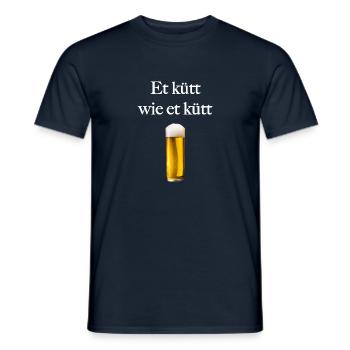 Et kütt wie et kütt - Männer T-Shirt - Navy - Vorne - AI Model Male 178 light (178cm)