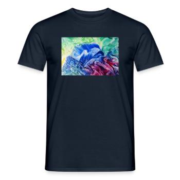 61Sentit - Männer T-Shirt - Navy - Vorne - AI Model Male 178 light (178cm)