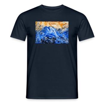 69Sentitoks - Männer T-Shirt - Navy - Vorne - AI Model Male 178 light (178cm)