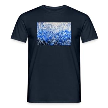 75Sentitoks - Männer T-Shirt - Navy - Vorne - AI Model Male 178 light (178cm)