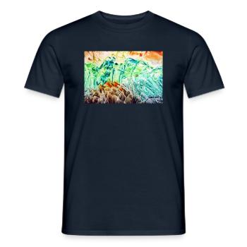 81Sentitoks - Männer T-Shirt - Navy - Vorne - AI Model Male 178 light (178cm)