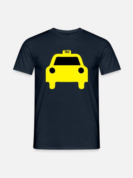 taxi - Men's T-Shirt - navy