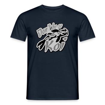Dont be so Koi - Men's T-Shirt - navy - Front - AI Model Male 178 light (178cm)