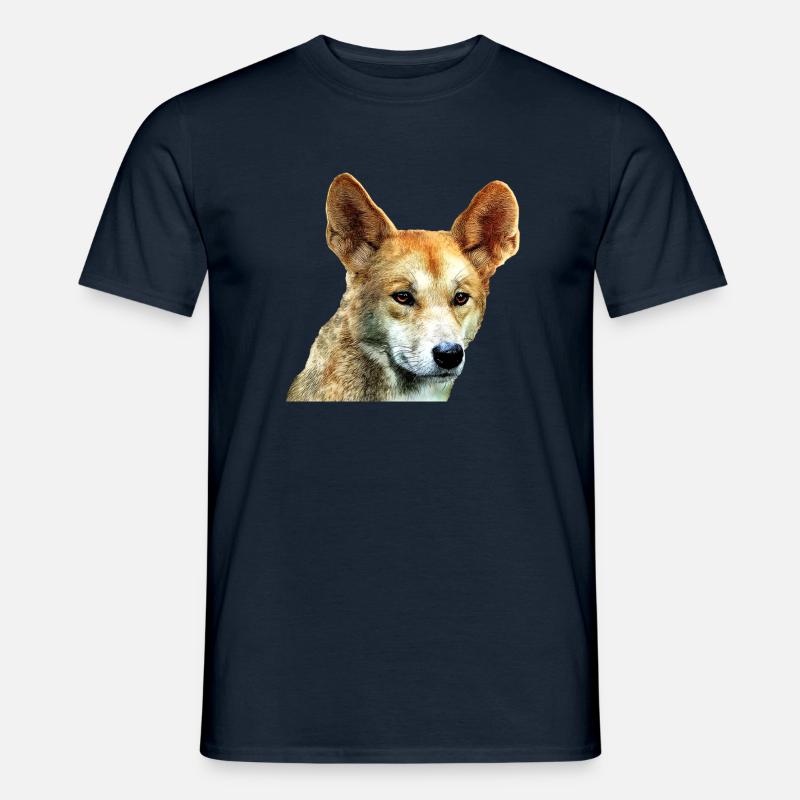 Dingo - Männer T-Shirt - Navy