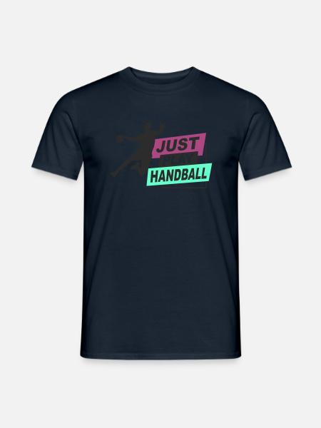Handball - just play handball - Men's T-Shirt - navy