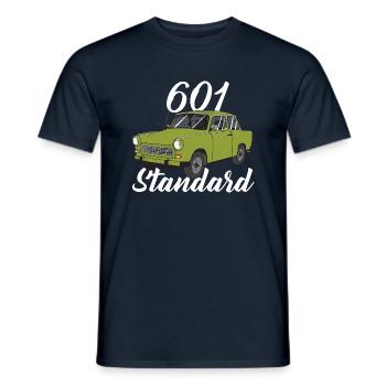 standard 601 - Men's T-Shirt - navy - Front - AI Model Male 178 light (178cm)