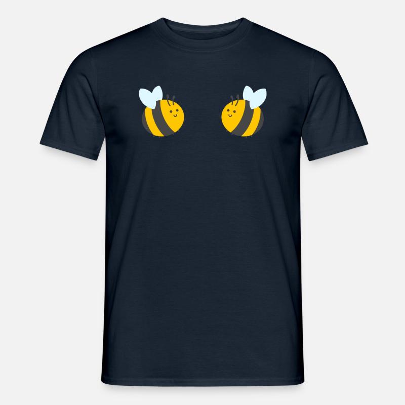 Bienchen - Männer T-Shirt - Navy