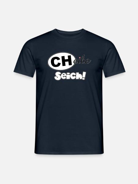 CHeibe Seich - Männer T-Shirt - Navy