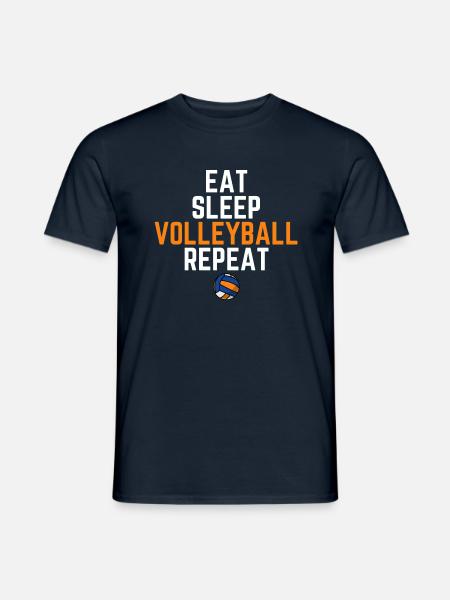 Volleyball Sport - Männer T-Shirt - Navy