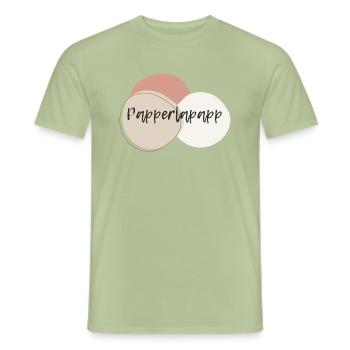 Coquelicot - T-shirt homme - vert sauge - Devant - AI Model Male 178 light (178cm)