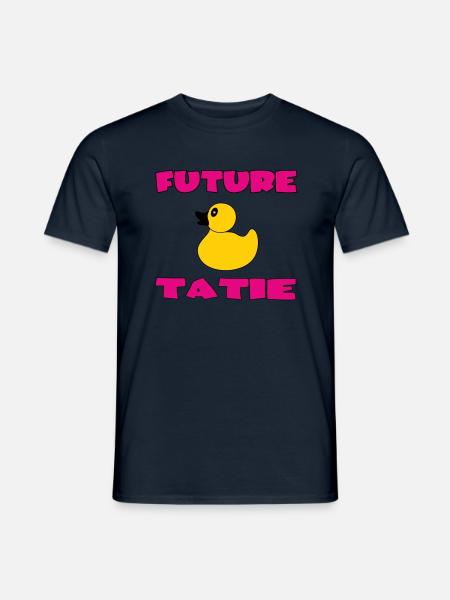 FUTURE AUNTIE AUNT - Men's T-Shirt - navy