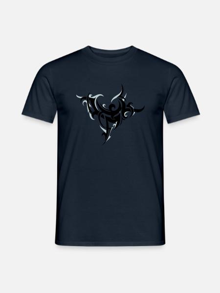 Tribal 2 - Männer T-Shirt - Navy