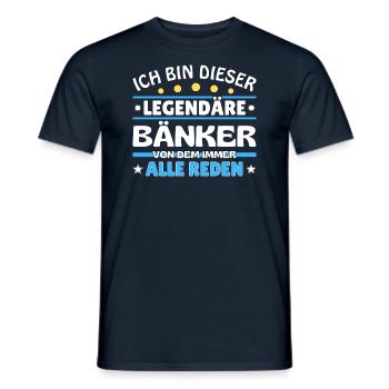 I'm that legendary doctor - Men's T-Shirt - navy - Front - AI Model Male 178 light (178cm)