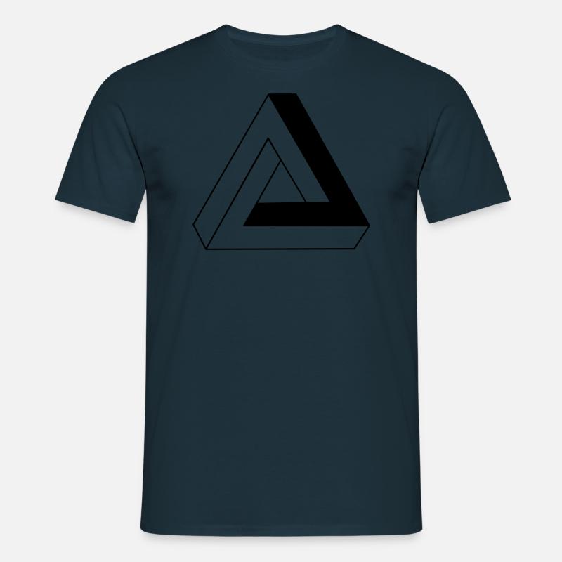 tryangle - Männer T-Shirt - Navy