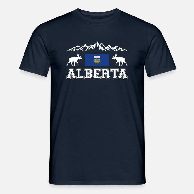 Alberta - Männer T-Shirt - Navy