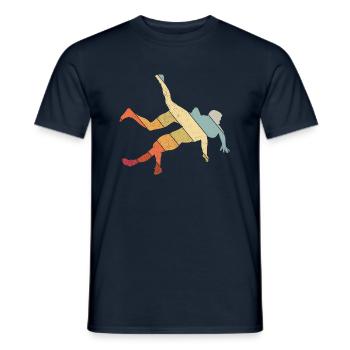 Grappling Martial Arts Wrestling - Männer T-Shirt - Navy - Vorne - AI Model Male 178 light (178cm)