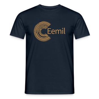 Pour Eemil - T-shirt homme - marine - Devant - AI Model Male 178 light (178cm)