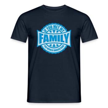 you would understand Zitat - Männer T-Shirt - Navy - Vorne - AI Model Male 178 light (178cm)
