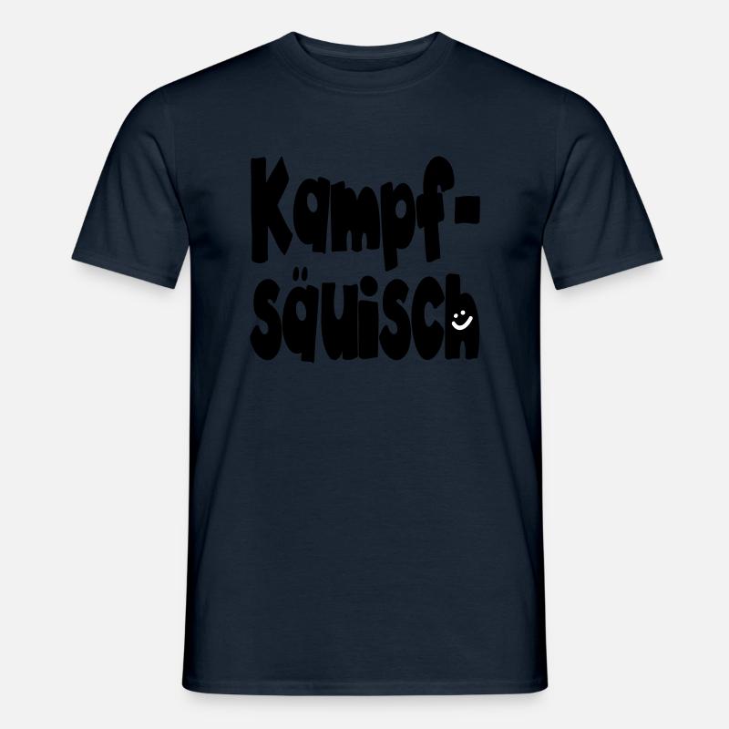 kampfsäuisch II - Männer T-Shirt - Navy